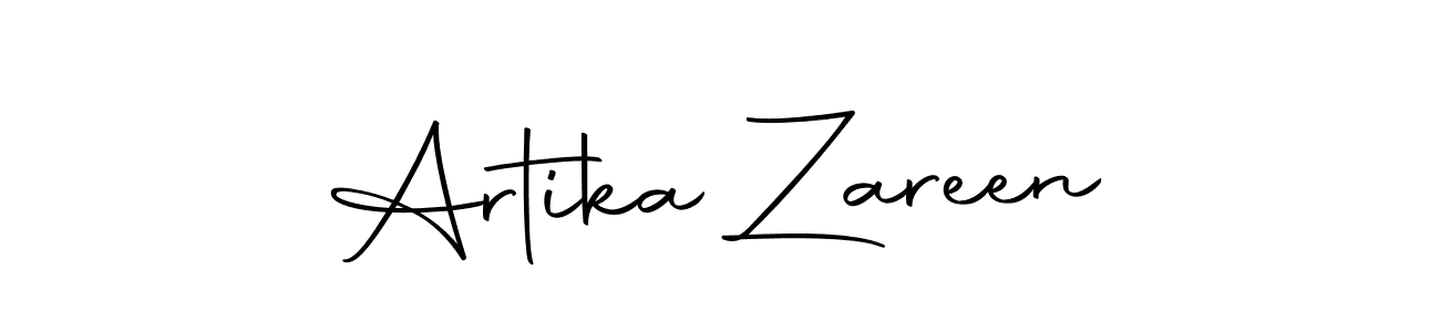 Use a signature maker to create a handwritten signature online. With this signature software, you can design (Autography-DOLnW) your own signature for name Artika Zareen. Artika Zareen signature style 10 images and pictures png