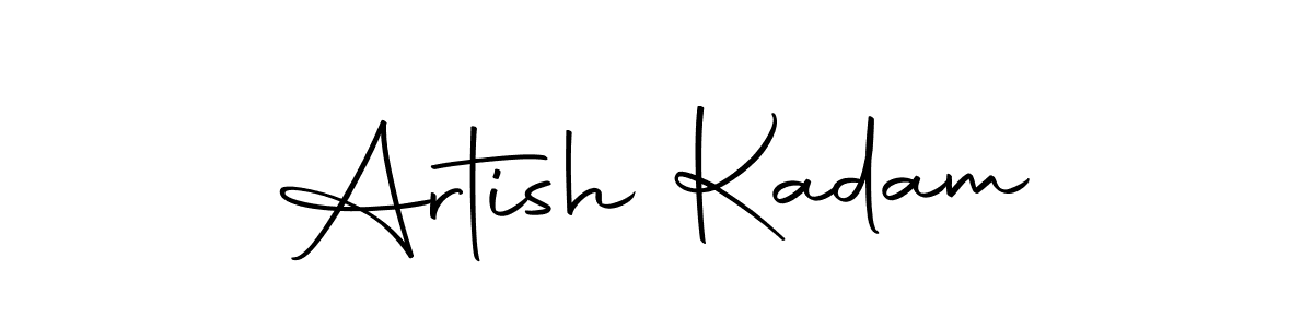 Artish Kadam stylish signature style. Best Handwritten Sign (Autography-DOLnW) for my name. Handwritten Signature Collection Ideas for my name Artish Kadam. Artish Kadam signature style 10 images and pictures png