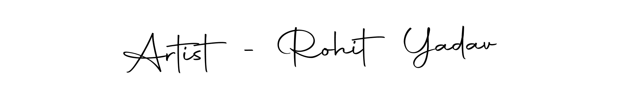 Once you've used our free online signature maker to create your best signature Autography-DOLnW style, it's time to enjoy all of the benefits that Artist - Rohit Yadav name signing documents. Artist - Rohit Yadav signature style 10 images and pictures png