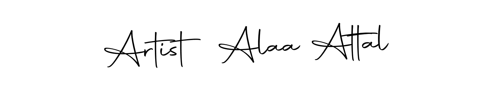 Make a short Artist Alaa Attal signature style. Manage your documents anywhere anytime using Autography-DOLnW. Create and add eSignatures, submit forms, share and send files easily. Artist Alaa Attal signature style 10 images and pictures png