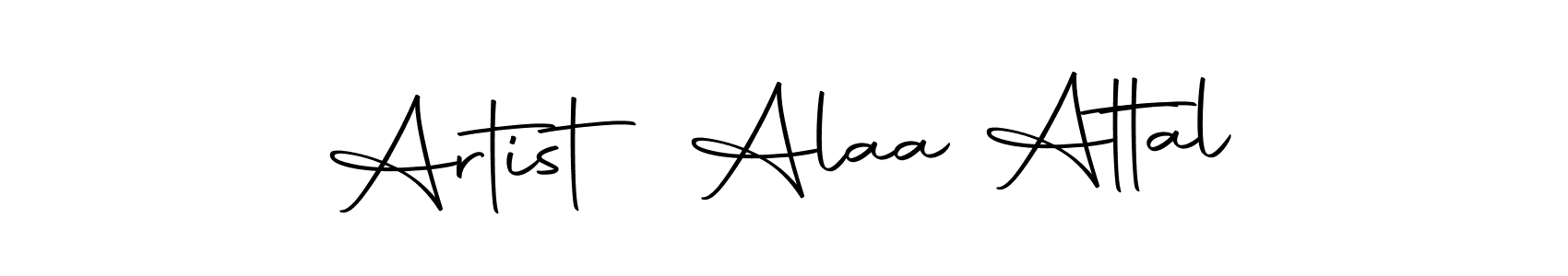 Best and Professional Signature Style for Artist Alaa Attal. Autography-DOLnW Best Signature Style Collection. Artist Alaa Attal signature style 10 images and pictures png