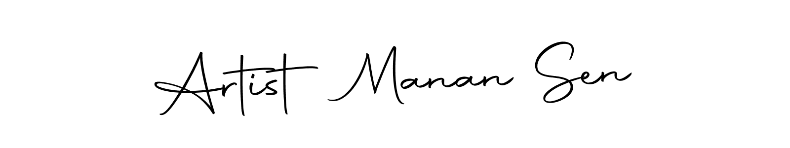 The best way (Autography-DOLnW) to make a short signature is to pick only two or three words in your name. The name Artist Manan Sen include a total of six letters. For converting this name. Artist Manan Sen signature style 10 images and pictures png