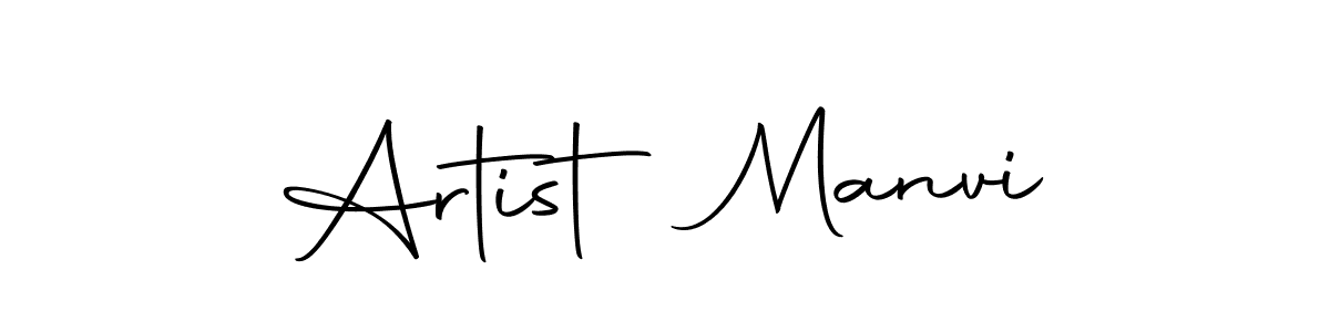 Create a beautiful signature design for name Artist Manvi. With this signature (Autography-DOLnW) fonts, you can make a handwritten signature for free. Artist Manvi signature style 10 images and pictures png