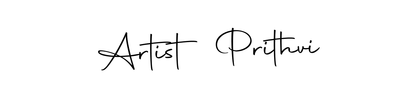 How to make Artist Prithvi name signature. Use Autography-DOLnW style for creating short signs online. This is the latest handwritten sign. Artist Prithvi signature style 10 images and pictures png