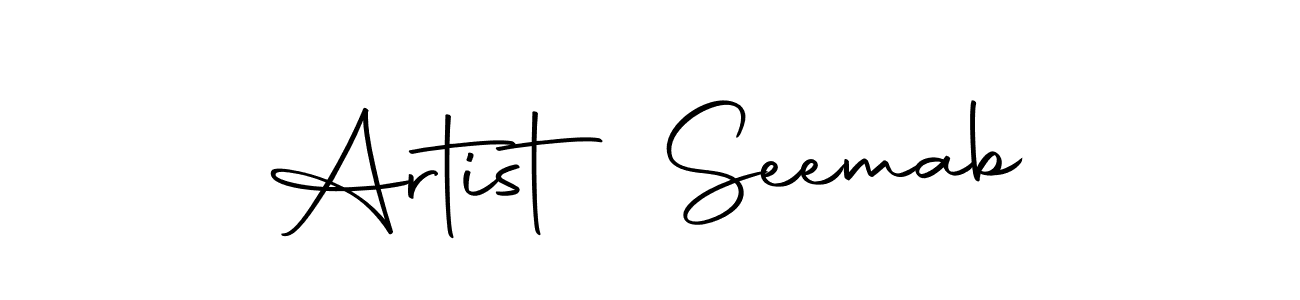 How to make Artist Seemab signature? Autography-DOLnW is a professional autograph style. Create handwritten signature for Artist Seemab name. Artist Seemab signature style 10 images and pictures png