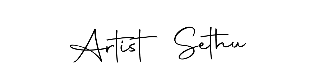 Similarly Autography-DOLnW is the best handwritten signature design. Signature creator online .You can use it as an online autograph creator for name Artist Sethu. Artist Sethu signature style 10 images and pictures png