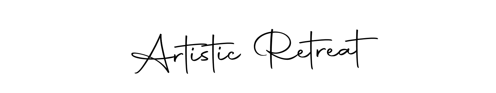 Similarly Autography-DOLnW is the best handwritten signature design. Signature creator online .You can use it as an online autograph creator for name Artistic Retreat. Artistic Retreat signature style 10 images and pictures png
