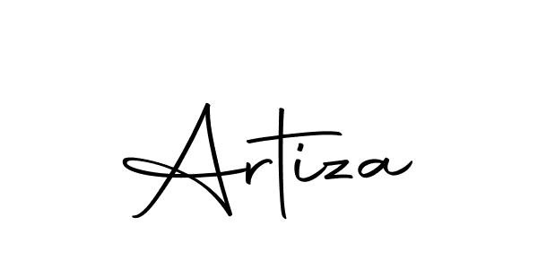 How to make Artiza name signature. Use Autography-DOLnW style for creating short signs online. This is the latest handwritten sign. Artiza signature style 10 images and pictures png