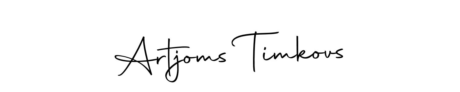 Similarly Autography-DOLnW is the best handwritten signature design. Signature creator online .You can use it as an online autograph creator for name Artjoms Timkovs. Artjoms Timkovs signature style 10 images and pictures png