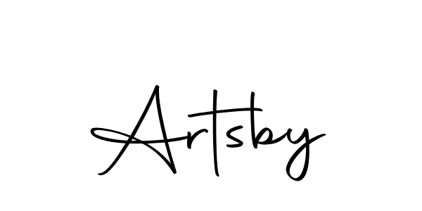 Create a beautiful signature design for name Artsby. With this signature (Autography-DOLnW) fonts, you can make a handwritten signature for free. Artsby signature style 10 images and pictures png