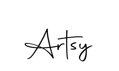 Create a beautiful signature design for name Artsy. With this signature (Autography-DOLnW) fonts, you can make a handwritten signature for free. Artsy signature style 10 images and pictures png