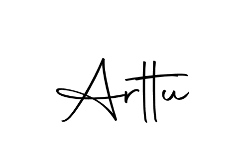 Similarly Autography-DOLnW is the best handwritten signature design. Signature creator online .You can use it as an online autograph creator for name Arttu. Arttu signature style 10 images and pictures png