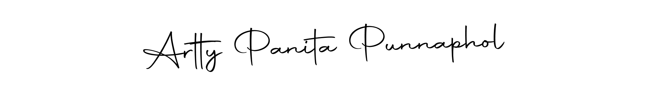 Make a beautiful signature design for name Artty Panita Punnaphol. Use this online signature maker to create a handwritten signature for free. Artty Panita Punnaphol signature style 10 images and pictures png