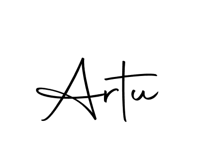 This is the best signature style for the Artu name. Also you like these signature font (Autography-DOLnW). Mix name signature. Artu signature style 10 images and pictures png