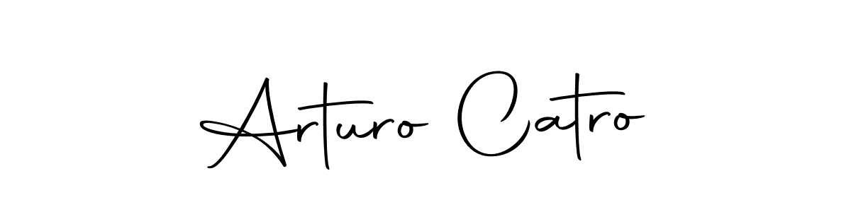 Design your own signature with our free online signature maker. With this signature software, you can create a handwritten (Autography-DOLnW) signature for name Arturo Catro. Arturo Catro signature style 10 images and pictures png