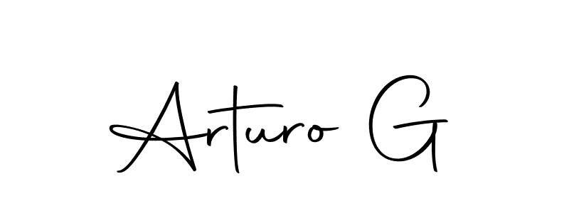 if you are searching for the best signature style for your name Arturo G. so please give up your signature search. here we have designed multiple signature styles  using Autography-DOLnW. Arturo G signature style 10 images and pictures png