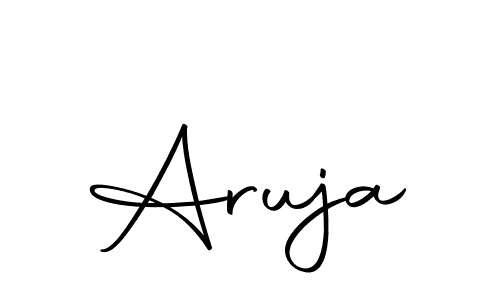 Make a beautiful signature design for name Aruja. Use this online signature maker to create a handwritten signature for free. Aruja signature style 10 images and pictures png