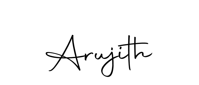 This is the best signature style for the Arujith name. Also you like these signature font (Autography-DOLnW). Mix name signature. Arujith signature style 10 images and pictures png