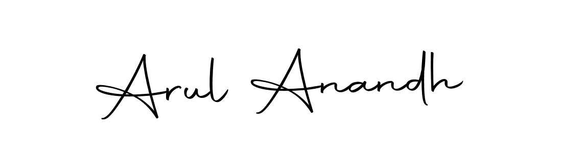 Make a beautiful signature design for name Arul Anandh. With this signature (Autography-DOLnW) style, you can create a handwritten signature for free. Arul Anandh signature style 10 images and pictures png