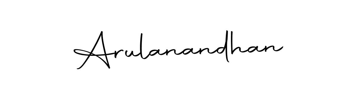 Create a beautiful signature design for name Arulanandhan. With this signature (Autography-DOLnW) fonts, you can make a handwritten signature for free. Arulanandhan signature style 10 images and pictures png