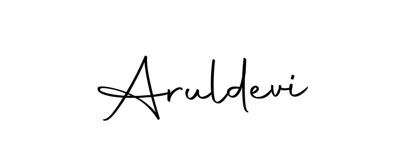 How to make Aruldevi signature? Autography-DOLnW is a professional autograph style. Create handwritten signature for Aruldevi name. Aruldevi signature style 10 images and pictures png