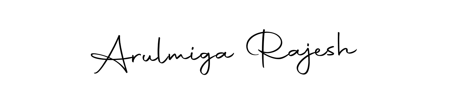 Arulmiga Rajesh stylish signature style. Best Handwritten Sign (Autography-DOLnW) for my name. Handwritten Signature Collection Ideas for my name Arulmiga Rajesh. Arulmiga Rajesh signature style 10 images and pictures png