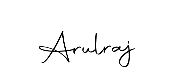 Use a signature maker to create a handwritten signature online. With this signature software, you can design (Autography-DOLnW) your own signature for name Arulraj. Arulraj signature style 10 images and pictures png