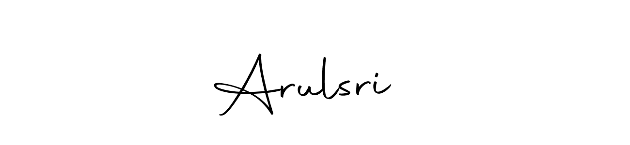 How to make Arulsri❤️ name signature. Use Autography-DOLnW style for creating short signs online. This is the latest handwritten sign. Arulsri❤️ signature style 10 images and pictures png