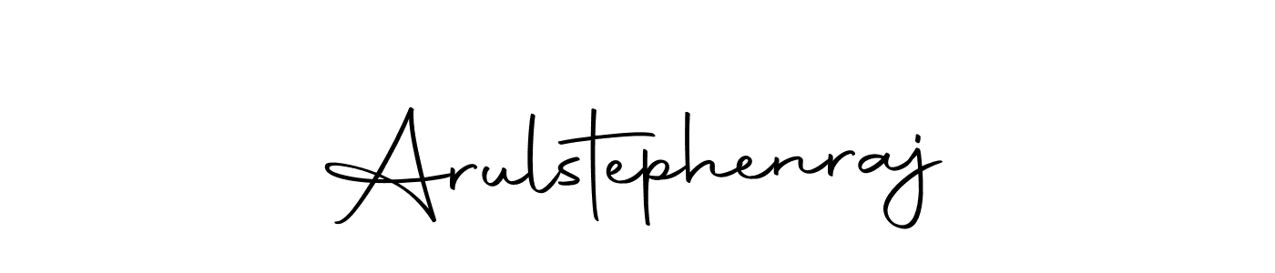 The best way (Autography-DOLnW) to make a short signature is to pick only two or three words in your name. The name Arulstephenraj include a total of six letters. For converting this name. Arulstephenraj signature style 10 images and pictures png