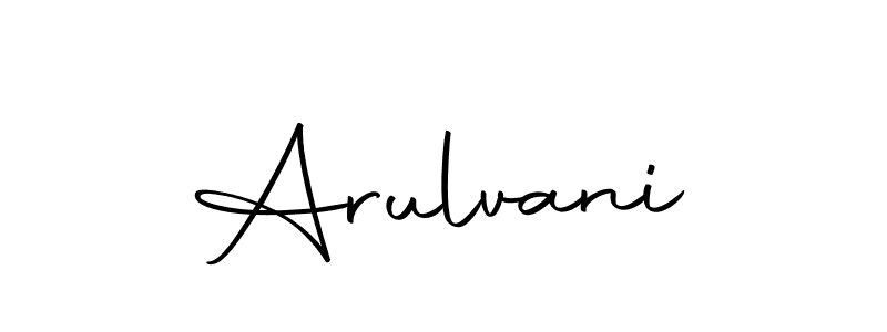 You should practise on your own different ways (Autography-DOLnW) to write your name (Arulvani) in signature. don't let someone else do it for you. Arulvani signature style 10 images and pictures png