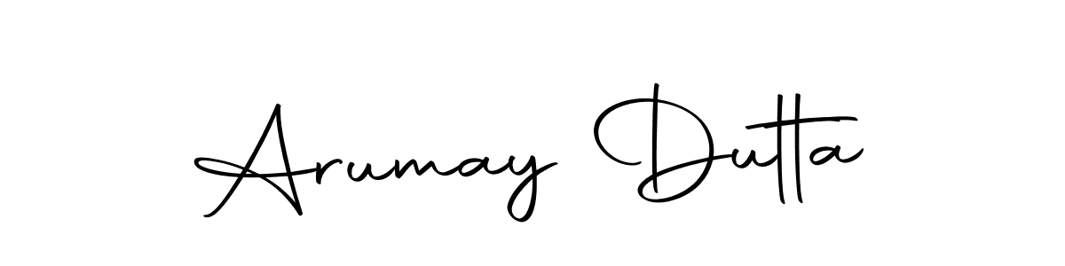 Make a beautiful signature design for name Arumay Dutta. With this signature (Autography-DOLnW) style, you can create a handwritten signature for free. Arumay Dutta signature style 10 images and pictures png