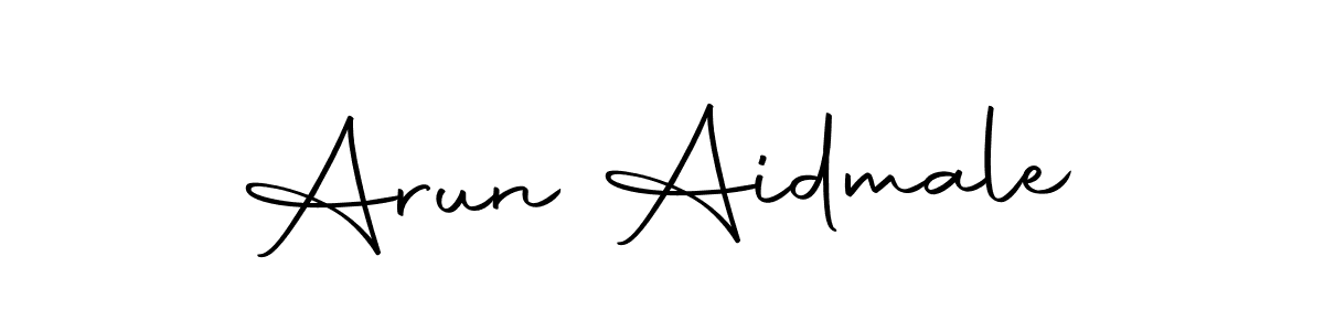 Make a short Arun Aidmale signature style. Manage your documents anywhere anytime using Autography-DOLnW. Create and add eSignatures, submit forms, share and send files easily. Arun Aidmale signature style 10 images and pictures png