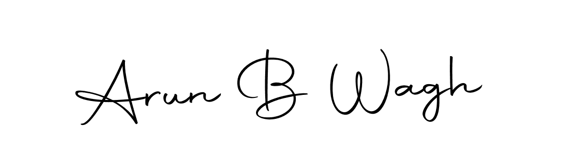 Arun B Wagh stylish signature style. Best Handwritten Sign (Autography-DOLnW) for my name. Handwritten Signature Collection Ideas for my name Arun B Wagh. Arun B Wagh signature style 10 images and pictures png