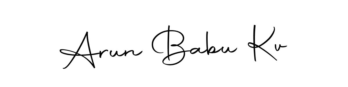 Make a short Arun Babu Kv signature style. Manage your documents anywhere anytime using Autography-DOLnW. Create and add eSignatures, submit forms, share and send files easily. Arun Babu Kv signature style 10 images and pictures png