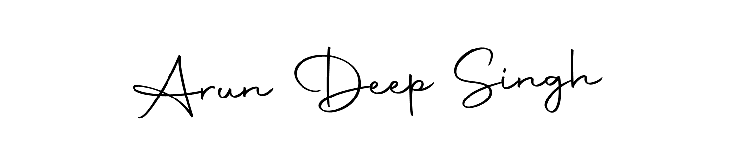 How to make Arun Deep Singh signature? Autography-DOLnW is a professional autograph style. Create handwritten signature for Arun Deep Singh name. Arun Deep Singh signature style 10 images and pictures png