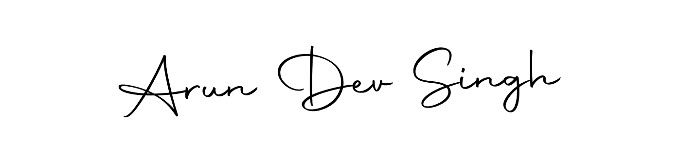 Similarly Autography-DOLnW is the best handwritten signature design. Signature creator online .You can use it as an online autograph creator for name Arun Dev Singh. Arun Dev Singh signature style 10 images and pictures png