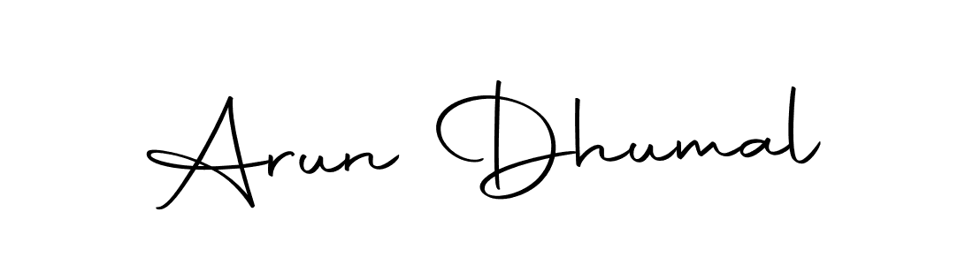 You should practise on your own different ways (Autography-DOLnW) to write your name (Arun Dhumal) in signature. don't let someone else do it for you. Arun Dhumal signature style 10 images and pictures png