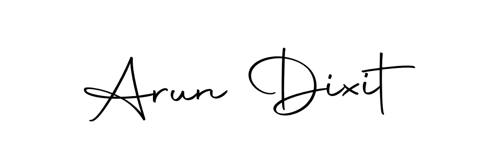 You can use this online signature creator to create a handwritten signature for the name Arun Dixit. This is the best online autograph maker. Arun Dixit signature style 10 images and pictures png