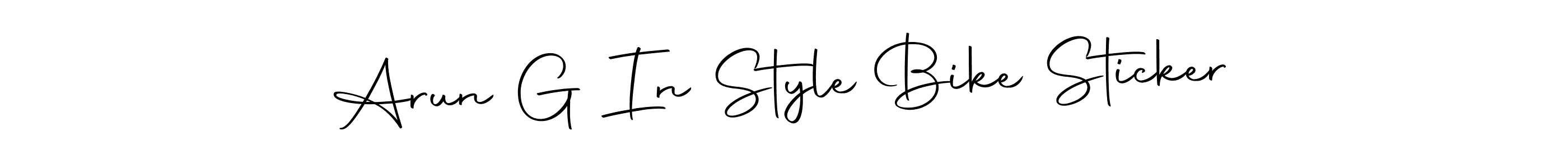 How to Draw Arun G In Style Bike Sticker signature style? Autography-DOLnW is a latest design signature styles for name Arun G In Style Bike Sticker. Arun G In Style Bike Sticker signature style 10 images and pictures png