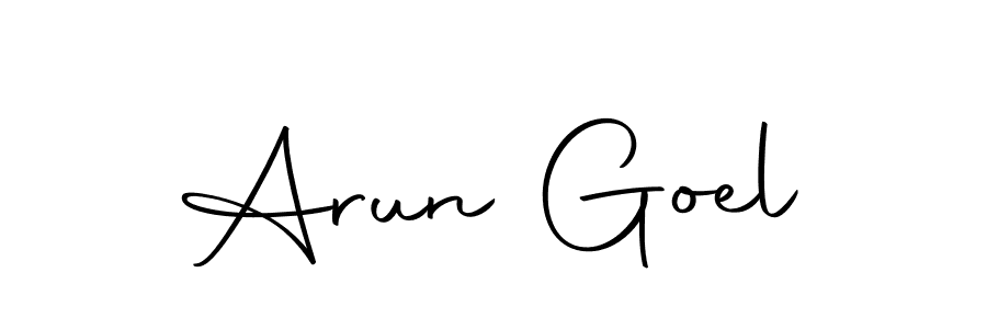 You can use this online signature creator to create a handwritten signature for the name Arun Goel. This is the best online autograph maker. Arun Goel signature style 10 images and pictures png