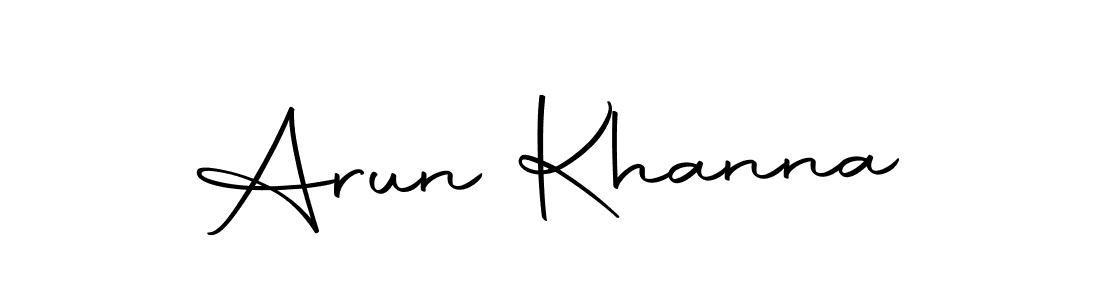 Once you've used our free online signature maker to create your best signature Autography-DOLnW style, it's time to enjoy all of the benefits that Arun Khanna name signing documents. Arun Khanna signature style 10 images and pictures png