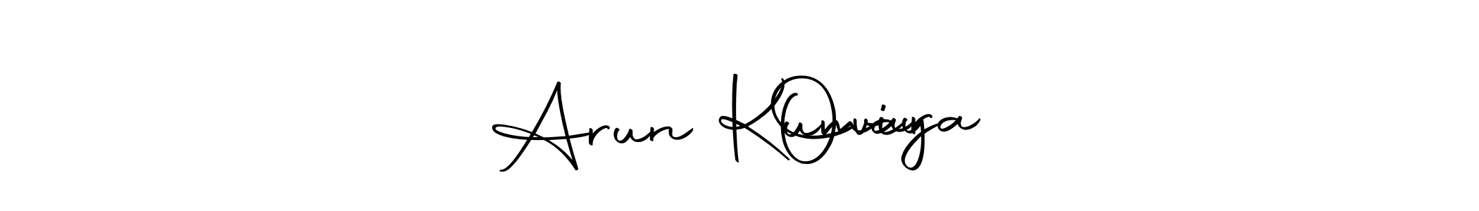 Make a beautiful signature design for name Arun Kumar      Oviya. Use this online signature maker to create a handwritten signature for free. Arun Kumar      Oviya signature style 10 images and pictures png