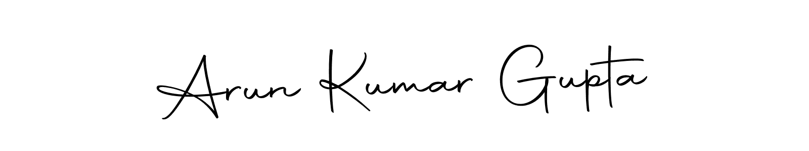 Make a beautiful signature design for name Arun Kumar Gupta. With this signature (Autography-DOLnW) style, you can create a handwritten signature for free. Arun Kumar Gupta signature style 10 images and pictures png