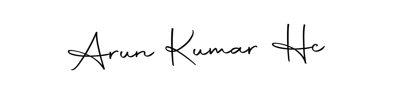 Once you've used our free online signature maker to create your best signature Autography-DOLnW style, it's time to enjoy all of the benefits that Arun Kumar Hc name signing documents. Arun Kumar Hc signature style 10 images and pictures png