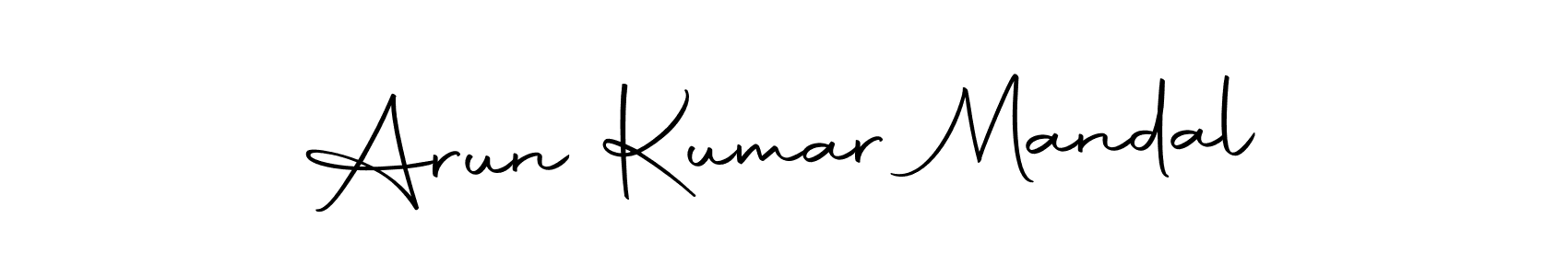 It looks lik you need a new signature style for name Arun Kumar Mandal. Design unique handwritten (Autography-DOLnW) signature with our free signature maker in just a few clicks. Arun Kumar Mandal signature style 10 images and pictures png