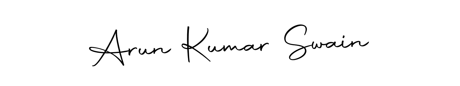 Make a beautiful signature design for name Arun Kumar Swain. Use this online signature maker to create a handwritten signature for free. Arun Kumar Swain signature style 10 images and pictures png