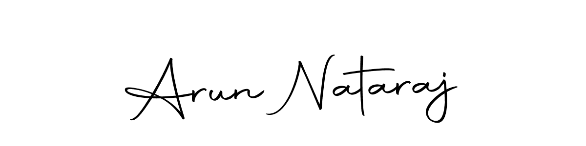 Design your own signature with our free online signature maker. With this signature software, you can create a handwritten (Autography-DOLnW) signature for name Arun Nataraj. Arun Nataraj signature style 10 images and pictures png