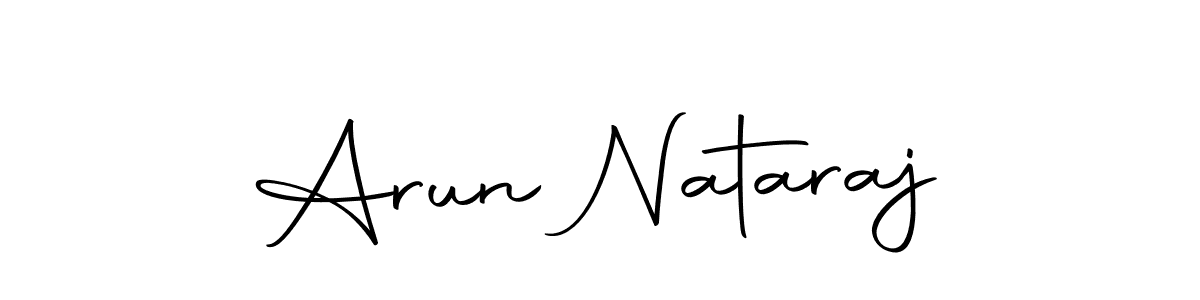 You can use this online signature creator to create a handwritten signature for the name Arun Nataraj. This is the best online autograph maker. Arun Nataraj signature style 10 images and pictures png