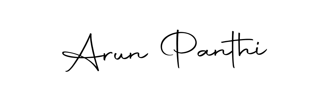 Make a short Arun Panthi signature style. Manage your documents anywhere anytime using Autography-DOLnW. Create and add eSignatures, submit forms, share and send files easily. Arun Panthi signature style 10 images and pictures png