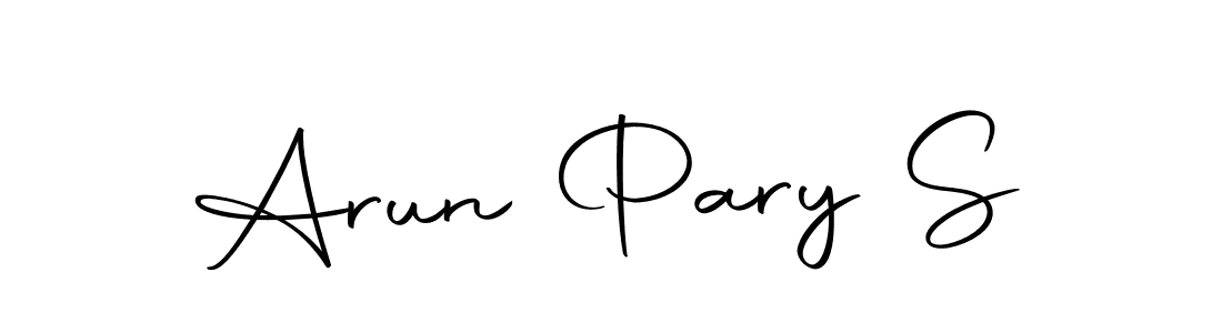 Similarly Autography-DOLnW is the best handwritten signature design. Signature creator online .You can use it as an online autograph creator for name Arun Pary S. Arun Pary S signature style 10 images and pictures png